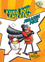 Book cover for Jurassic Peck: A Branches Book (Kung POW Chicken #5): Volume 5