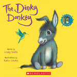 Book cover for The Dinky Donkey (a Wonky Donkey Book)