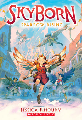 Book cover for Sparrow Rising (Skyborn #1)