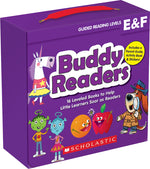 Book cover for Buddy Readers: Levels E & F (Parent Pack): 16 Leveled Books to Help Little Learners Soar as Readers