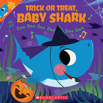 Book cover for Trick or Treat, Baby Shark!: Doo Doo Doo Doo Doo Doo (a Baby Shark Book)