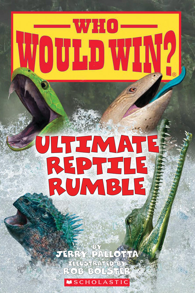 Book cover for Ultimate Reptile Rumble (Who Would Win?): Volume 26