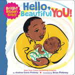 Book cover for Hello, Beautiful You! (a Bright Brown Baby Board Book)