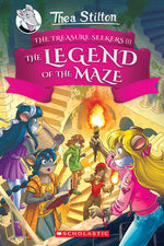 Book cover for The Legend of the Maze (Thea Stilton and the Treasure Seekers #3): Volume 3