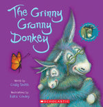 Book cover for The Grinny Granny Donkey (a Wonky Donkey Book)
