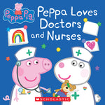 Book cover for Peppa Loves Doctors and Nurses (Peppa Pig)