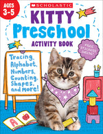 Book cover for Kitty Preschool Activity Book