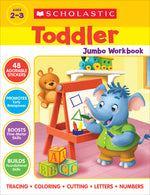 Book cover for Scholastic Toddler Jumbo Workbook: Early Skills