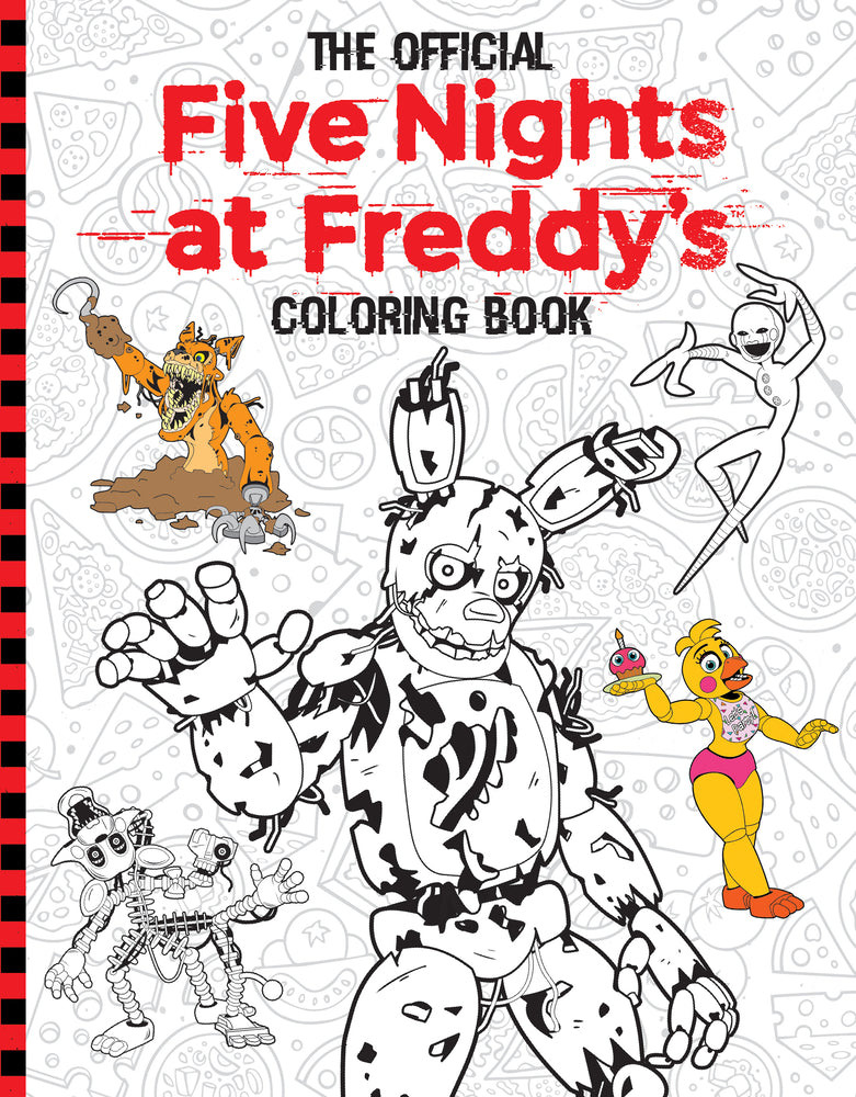 Book cover for Five Nights at Freddy's Official Coloring Book: An Afk Book