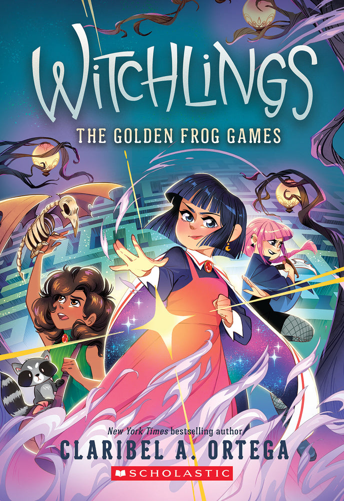 Book cover for The Golden Frog Games (Witchlings 2)