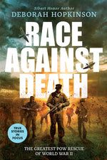 Book cover for Race Against Death: The Greatest POW Rescue of World War II (Scholastic Focus)