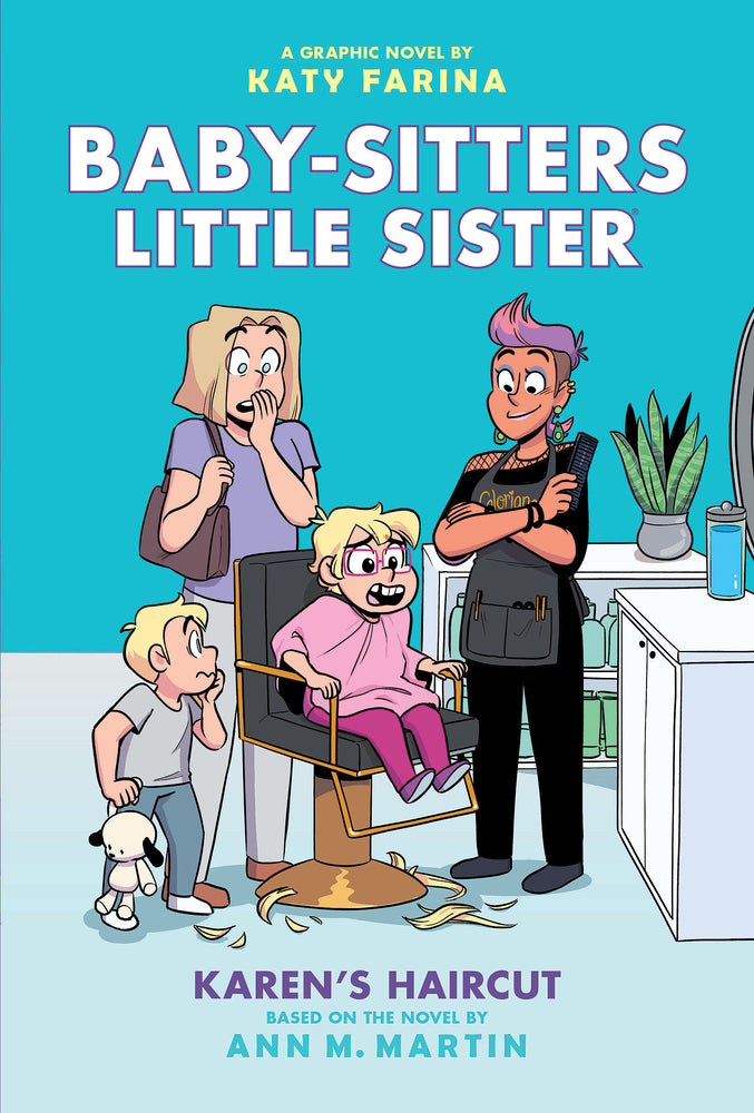 Book cover for Karen's Haircut: A Graphic Novel (Baby-Sitters Little Sister #7)