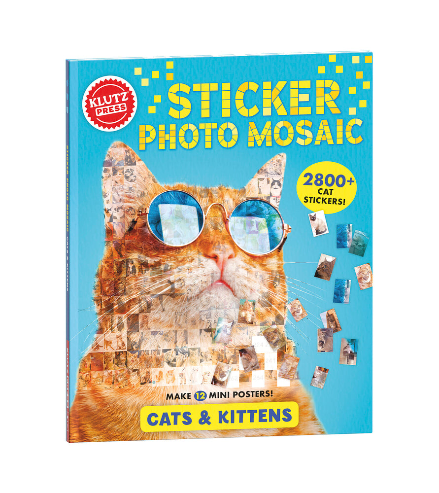 Book cover for Sticker Photo Mosaic: Cats & Kittens