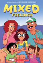 Book cover for Mixed Feelings: A Graphic Novel