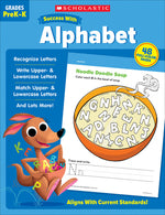 Book cover for Scholastic Success with Alphabet Workbook