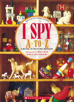 Book cover for I Spy A to Z: A Book of Picture Riddles