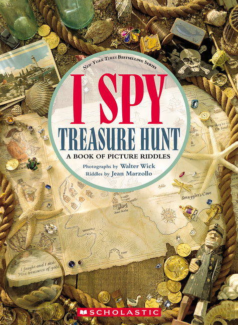 Book cover for I Spy Treasure Hunt: A Book of Picture Riddles