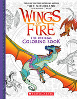 Book cover for Official Wings of Fire Coloring Book