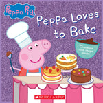 Book cover for Peppa Loves to Bake (Peppa Pig)