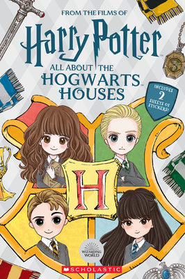 Book cover for All about the Hogwarts Houses (Harry Potter)
