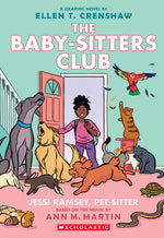 Book cover for Jessi Ramsey, Pet-Sitter: A Graphic Novel (the Baby-Sitters Club #18)