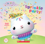 Book cover for Sprinkle Party! (Gabby's Dollhouse Novelty Board Book)