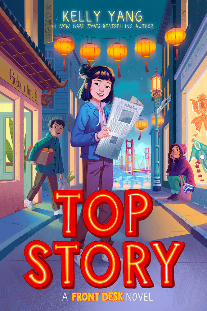 Book cover for Top Story (Front Desk #5)