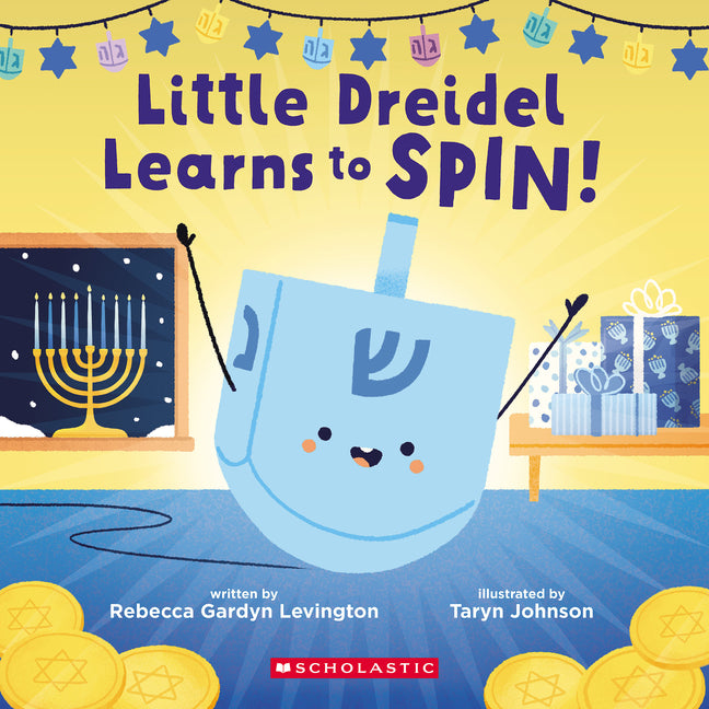 Book cover for Little Dreidel Learns to Spin