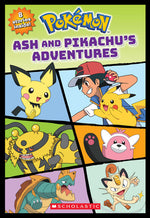 Book cover for Ash and Pikachu's Adventures (Pokémon)
