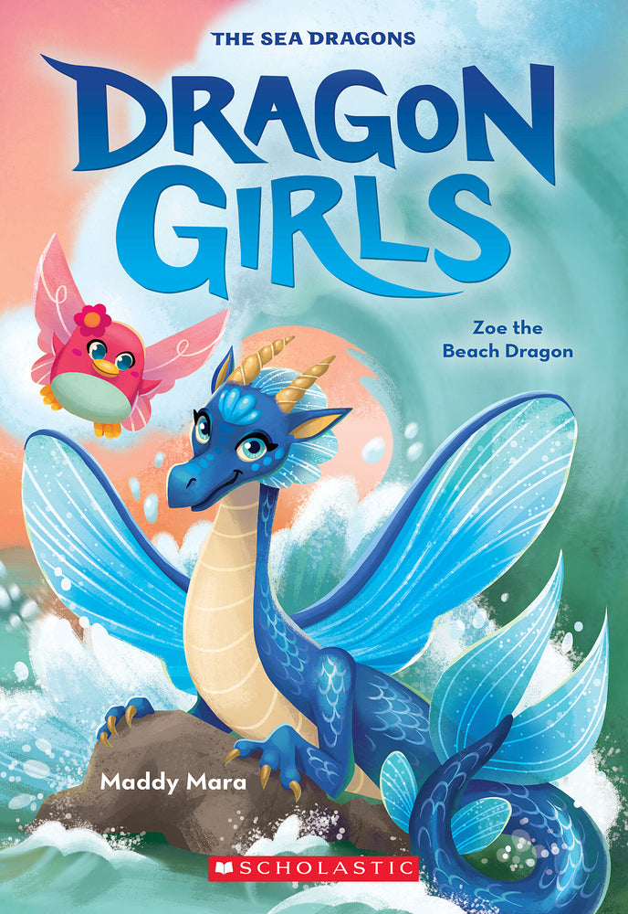 Book cover for Zoe the Beach Dragon (Dragon Girls #11)