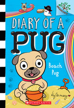 Book cover for Beach Pug: A Branches Book (Diary of a Pug #10)