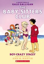 Book cover for Boy-Crazy Stacey: A Graphic Novel (the Baby-Sitters Club #7)