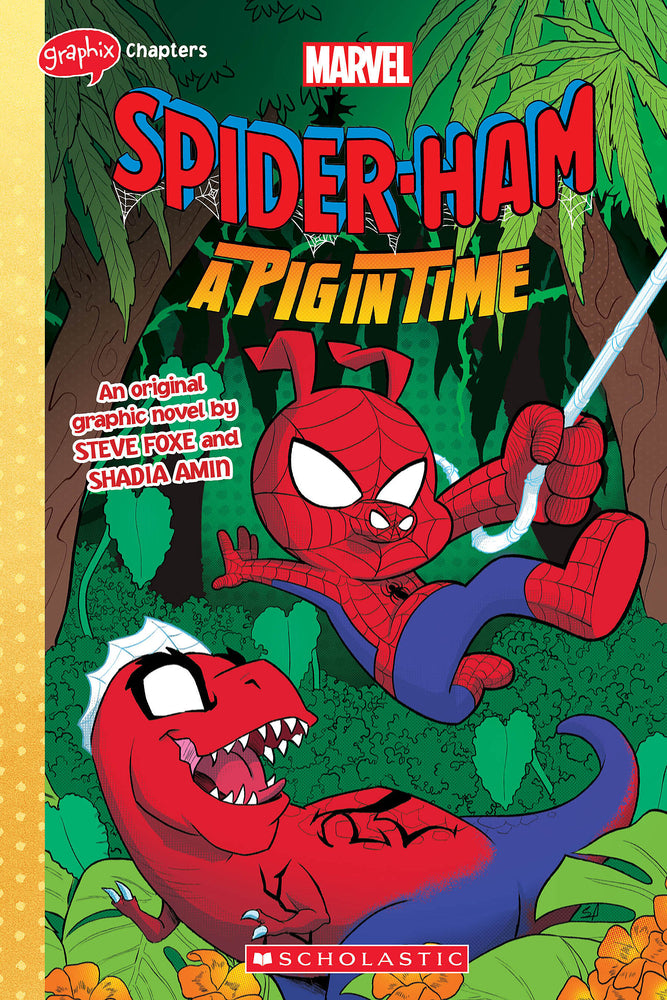 Book cover for Spider-Ham: A Pig in Time