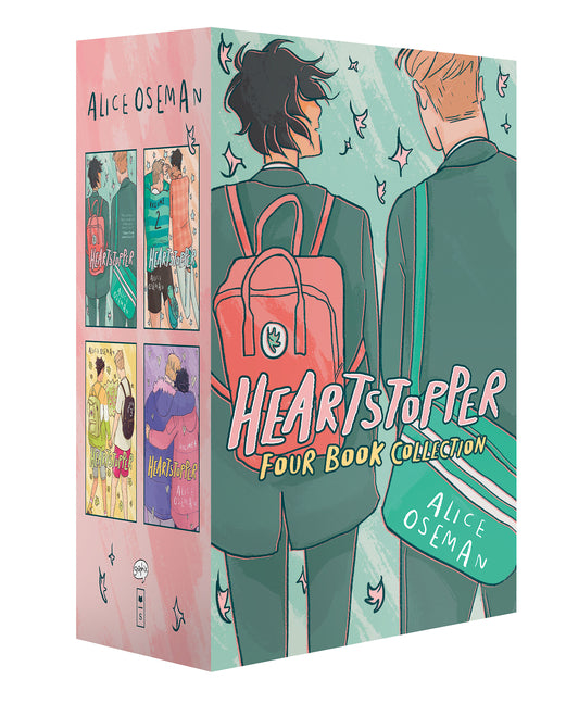 Book cover for Heartstopper #1-4 Box Set