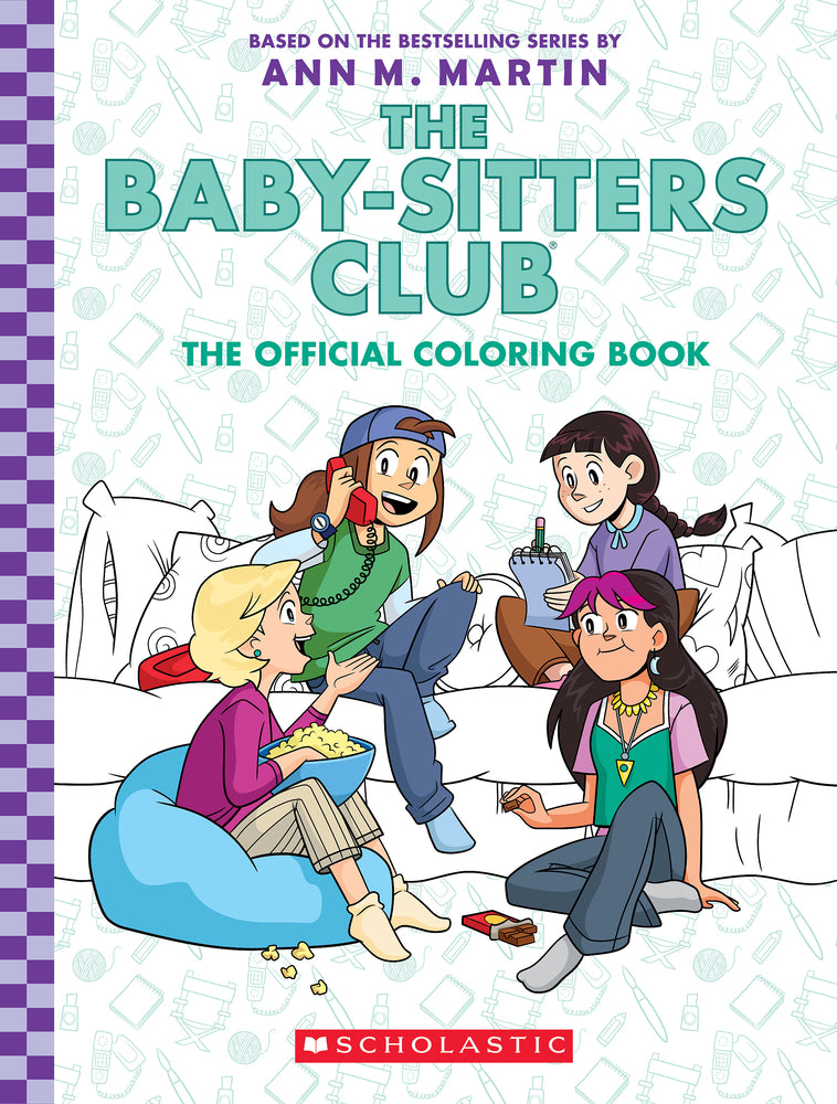 Book cover for The Baby-Sitters Club: The Official Coloring Book