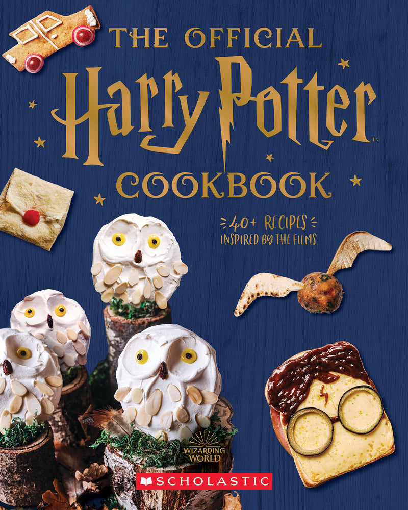 Book cover for The Official Harry Potter Cookbook: 40+ Recipes Inspired by the Films