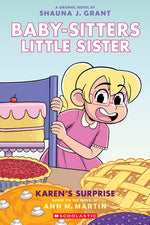 Book cover for Karen's Surprise: A Graphic Novel (Baby-Sitters Little Sister #12)