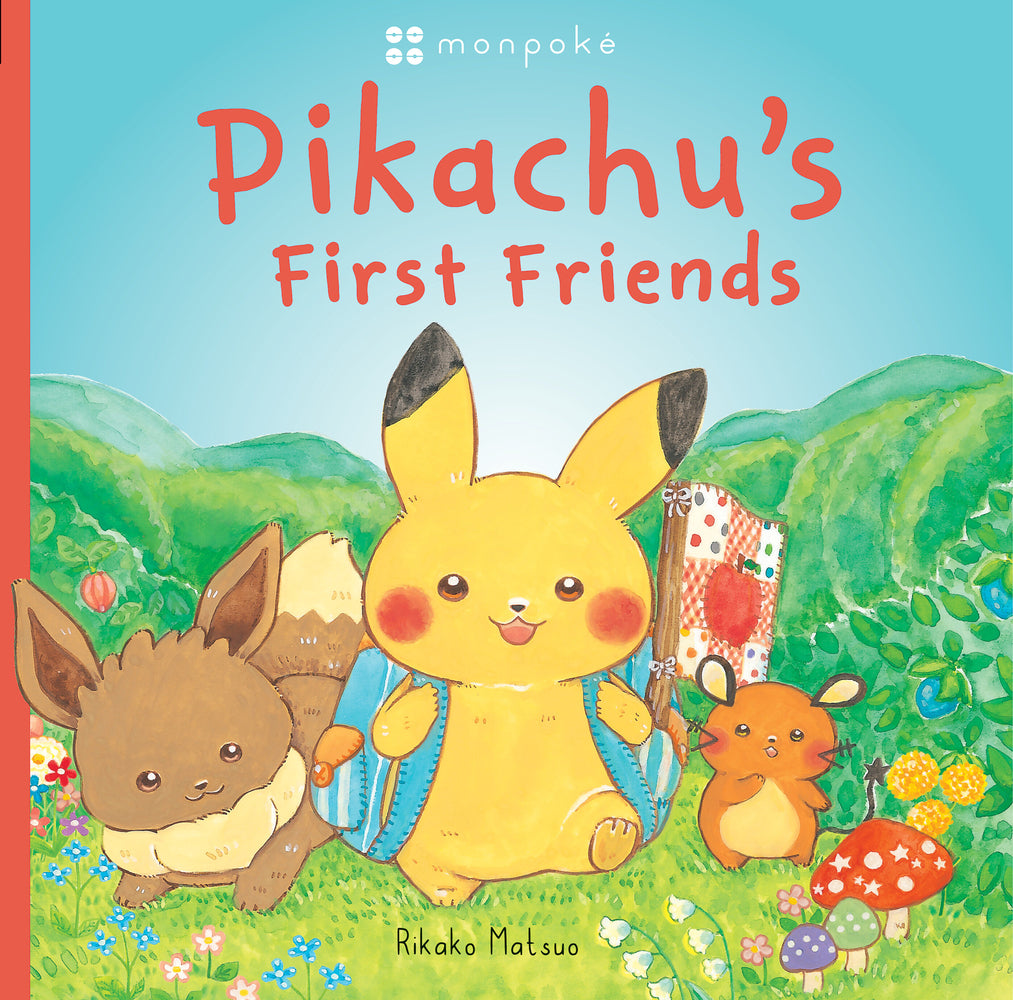 Book cover for Pikachu's First Friends (Pokémon Monpoke Picture Book)