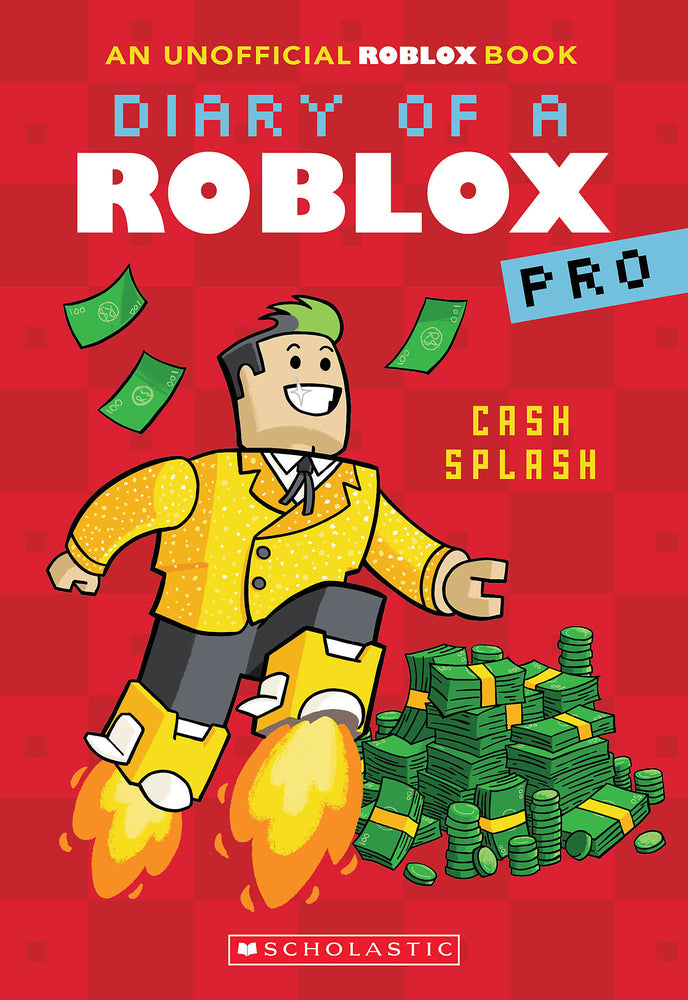 Book cover for Cash Splash (Diary of a Roblox Pro #7: An Afk Book)