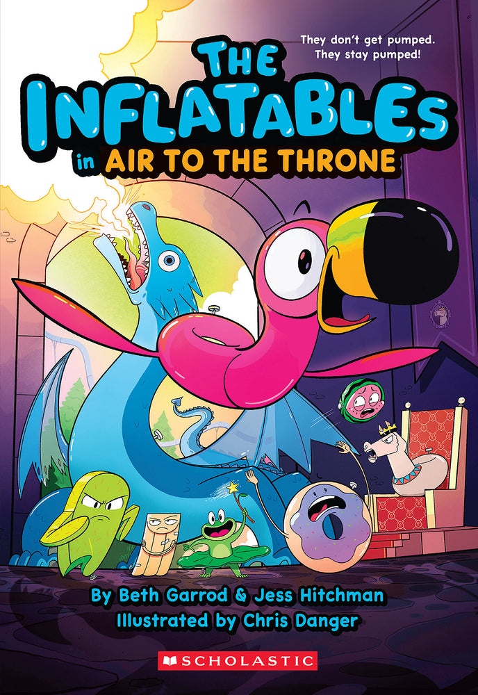 Book cover for The Inflatables in Air to the Throne (the Inflatables #6)