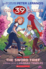 Book cover for 39 Clues: The Sword Thief: A Graphic Novel (39 Clues Graphic Novel #3)