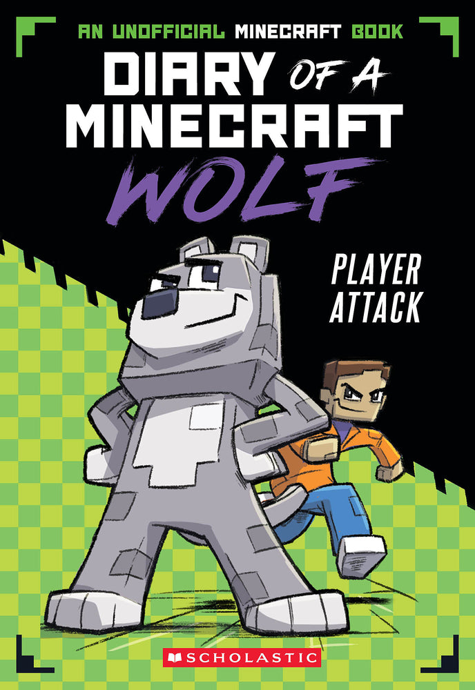 Book cover for Player Attack (Diary of a Minecraft Wolf #1)