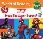 Book cover for World of Reading Marvel: Meet the Super Heroes!-Pre-Level 1 Boxed Set