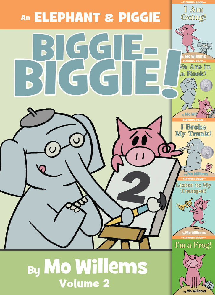Book cover for An Elephant & Piggie Biggie-Biggie!, Volume 2