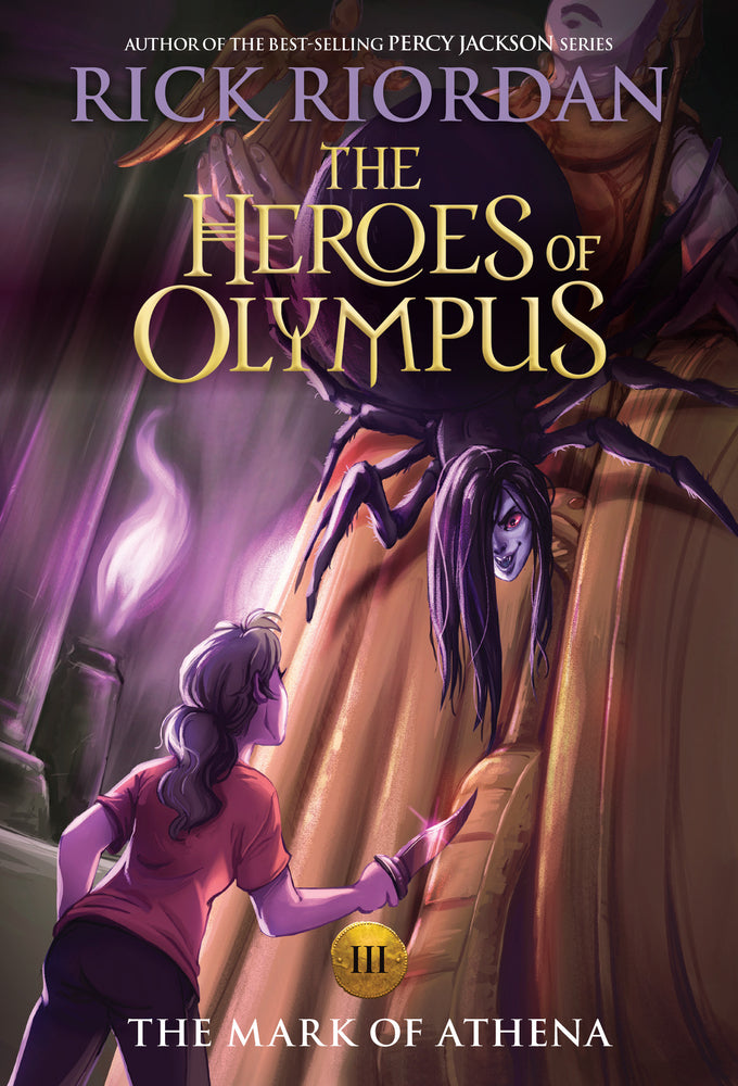 Book cover for Heroes of Olympus, the Book Three: Mark of Athena, The-(New Cover)