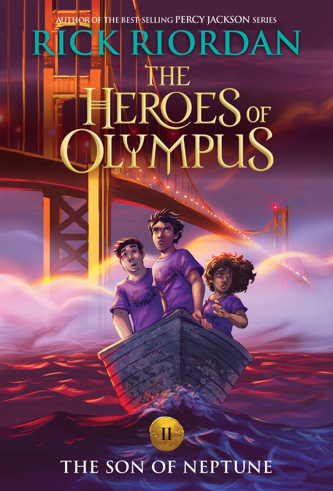 Book cover for Heroes of Olympus, The, Book Two: The Son of Neptune-(New Cover)