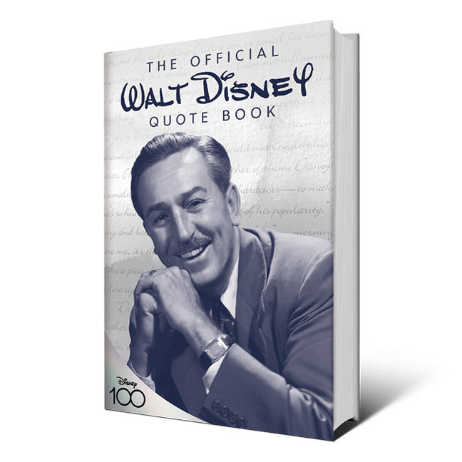 Book cover for Official Walt Disney Quote Book