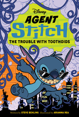 Book cover for Agent Stitch: The Trouble with Toothoids: Agent Stitch Book Two