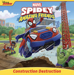 Book cover for Spidey and His Amazing Friends: Construction Destruction