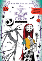 Book cover for Art of Coloring: Disney Tim Burton's the Nightmare Before Christmas